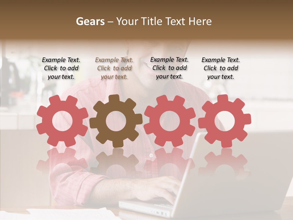 Mature S Kitchen PowerPoint Template