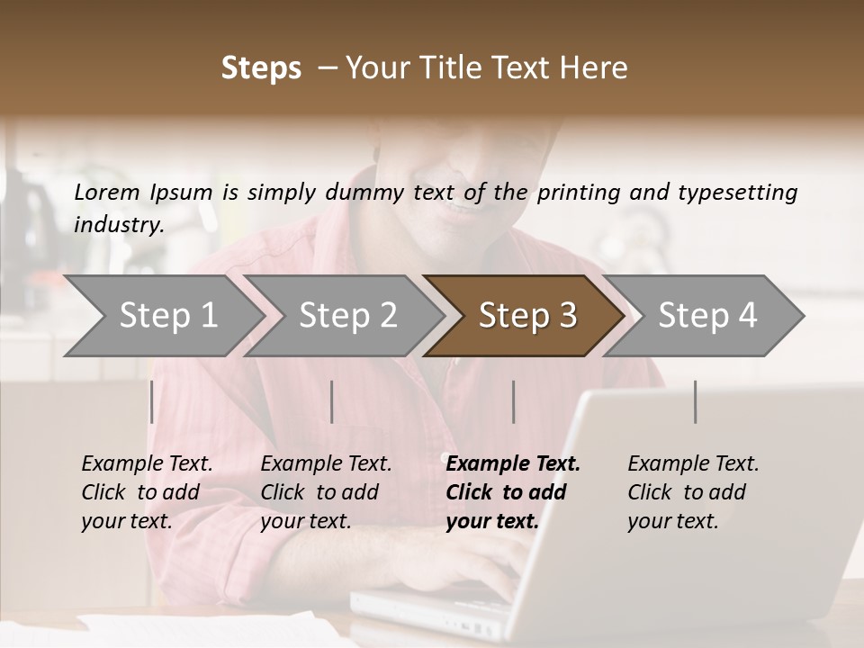 Mature S Kitchen PowerPoint Template
