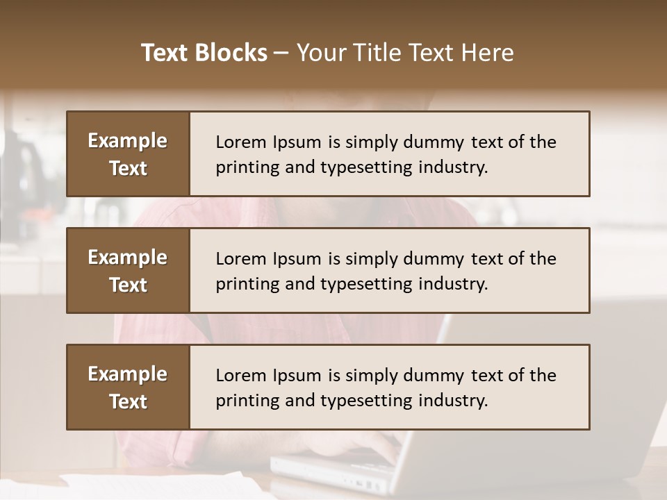 Mature S Kitchen PowerPoint Template