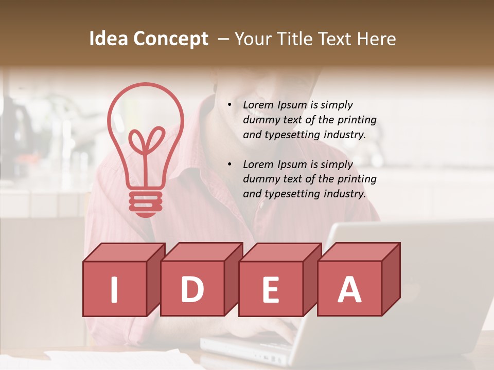 Mature S Kitchen PowerPoint Template