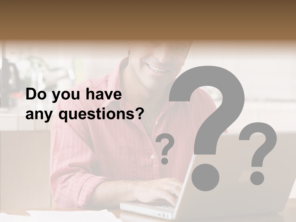 Mature S Kitchen PowerPoint Template