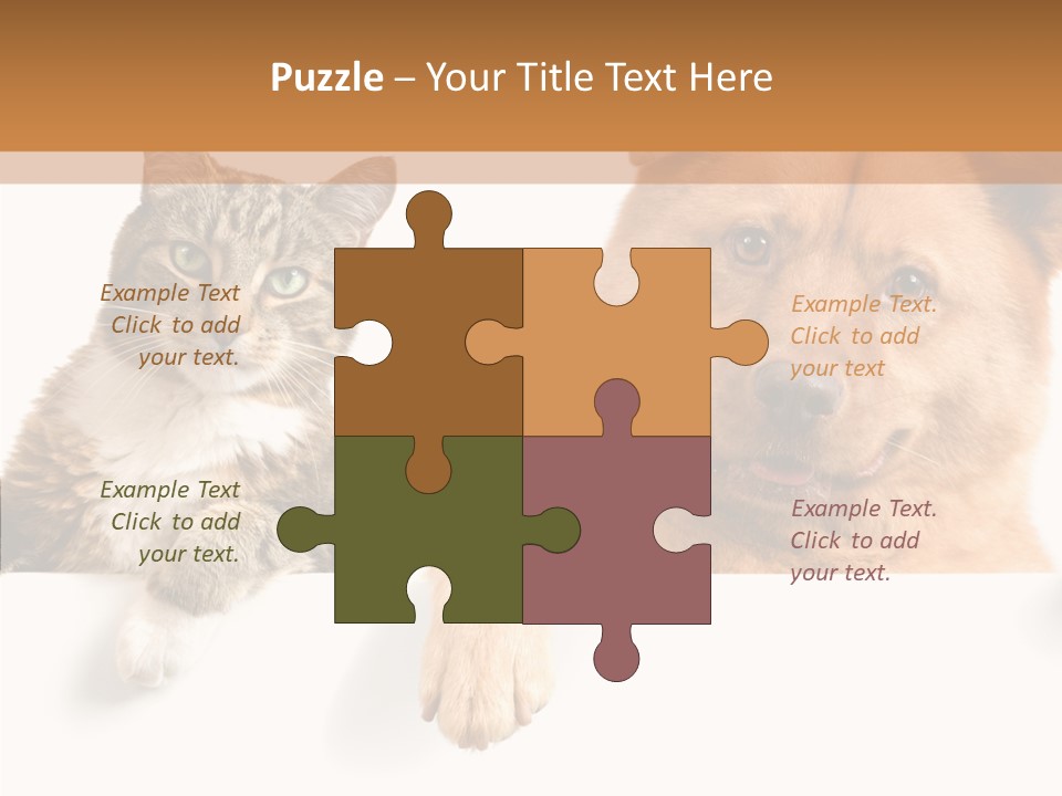 Mutt Banner Mixed PowerPoint Template