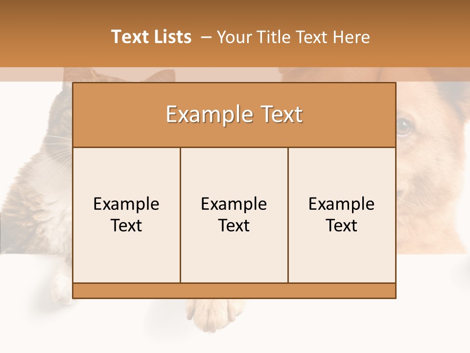 Mutt Banner Mixed PowerPoint Template