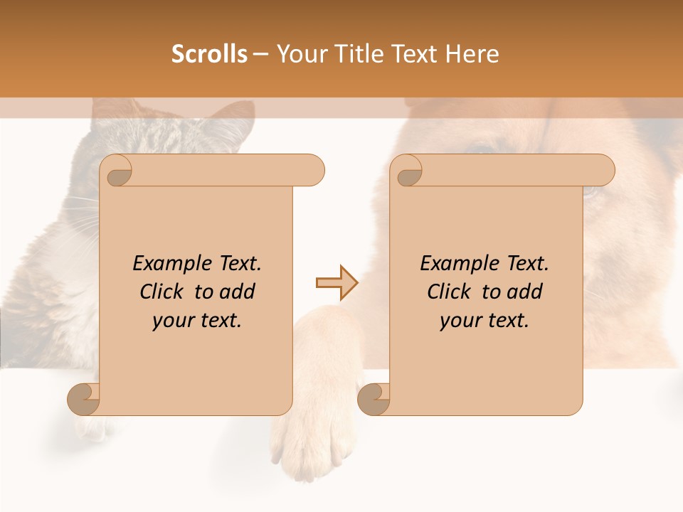 Mutt Banner Mixed PowerPoint Template