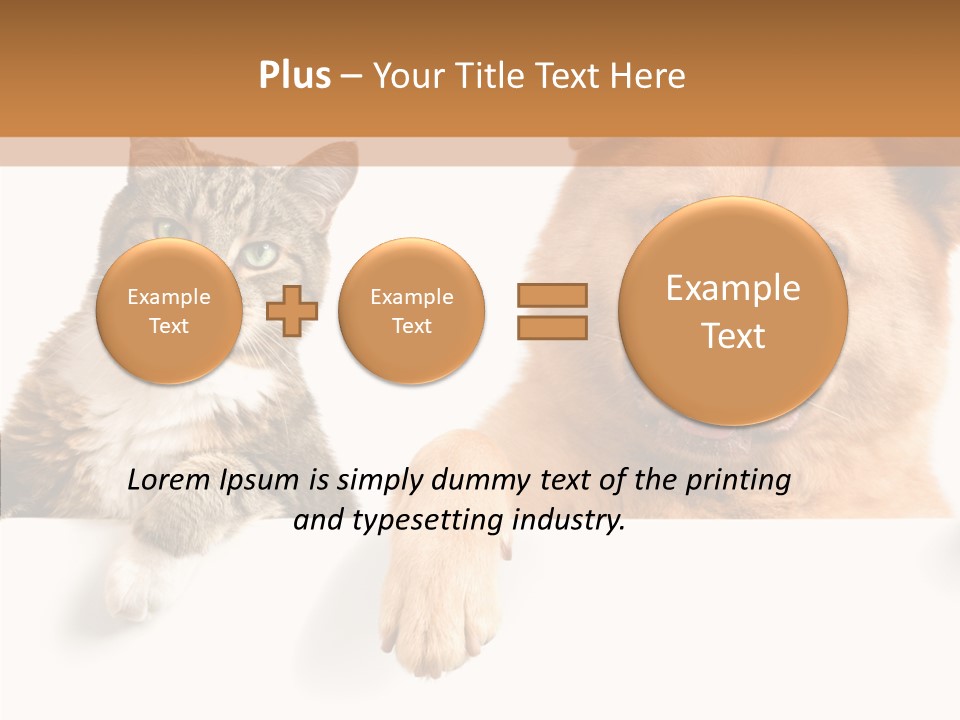 Mutt Banner Mixed PowerPoint Template