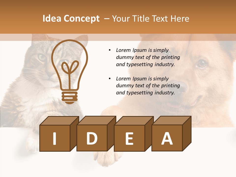 Mutt Banner Mixed PowerPoint Template