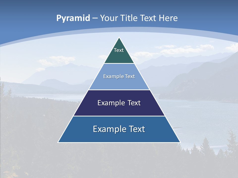 Mountain National Glacier PowerPoint Template