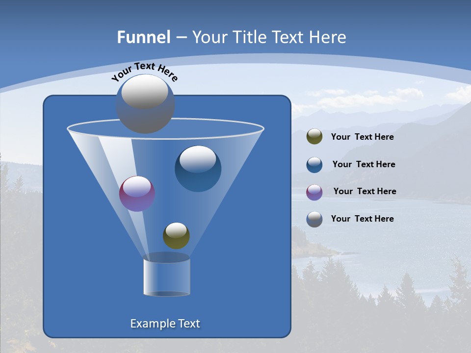 Mountain National Glacier PowerPoint Template