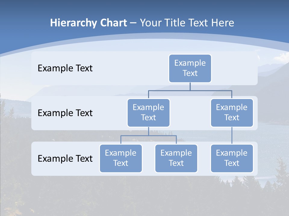 Mountain National Glacier PowerPoint Template