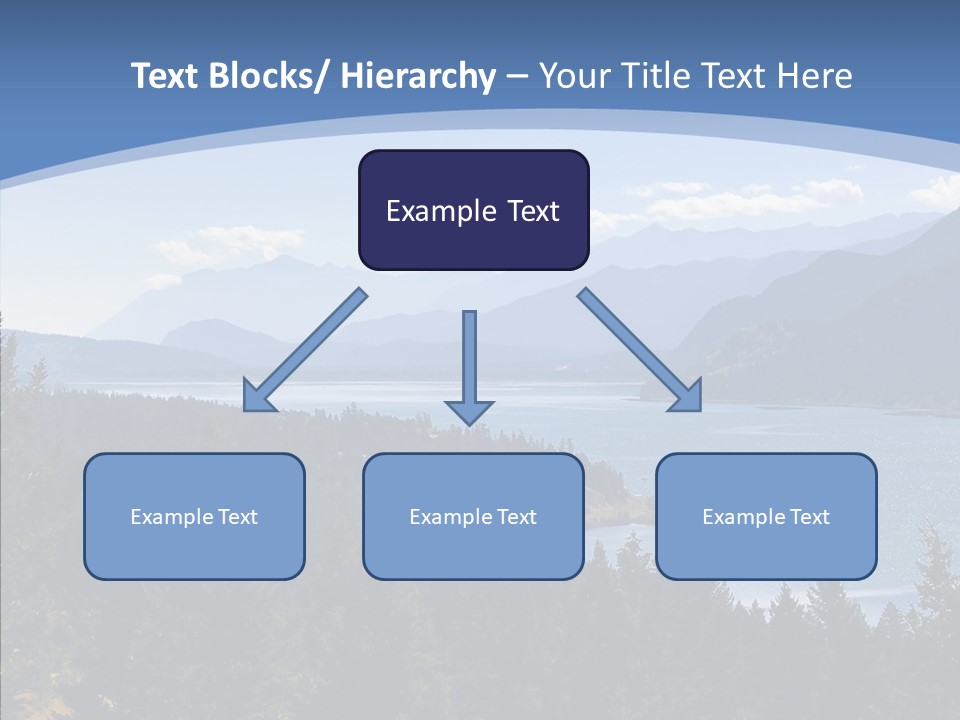 Mountain National Glacier PowerPoint Template