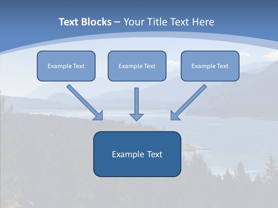 Mountain National Glacier PowerPoint Template