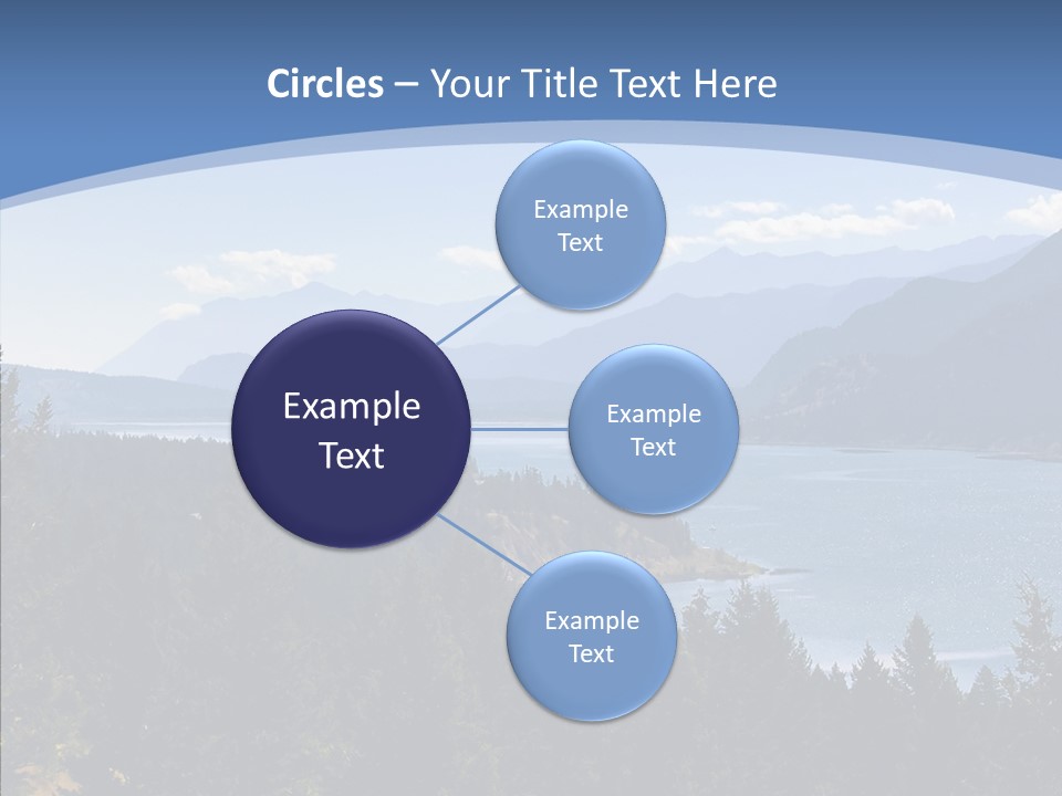 Mountain National Glacier PowerPoint Template