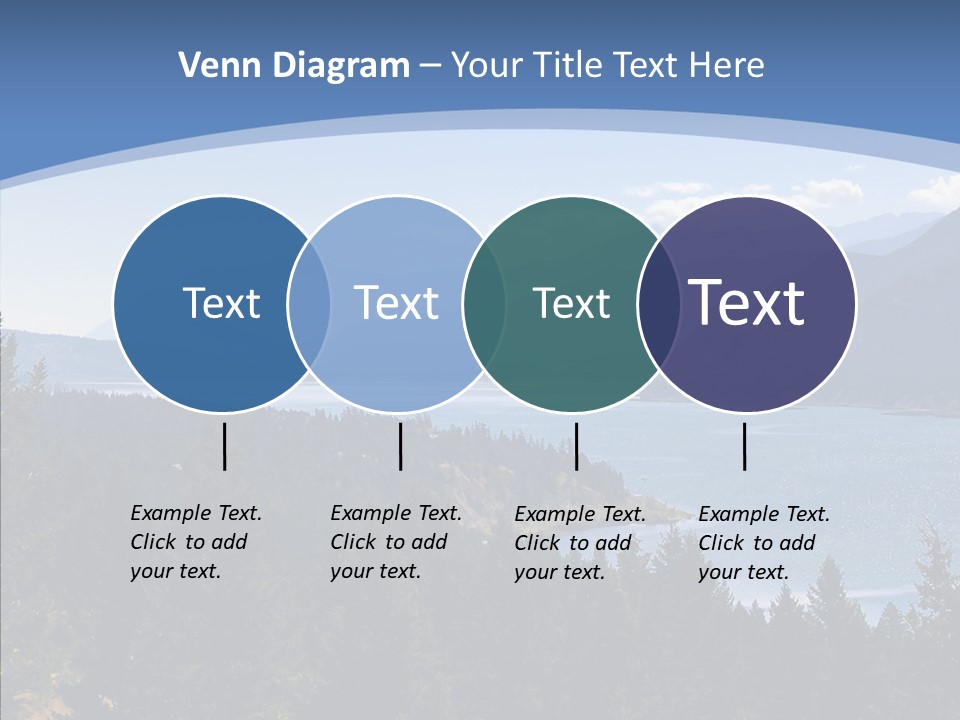 Mountain National Glacier PowerPoint Template