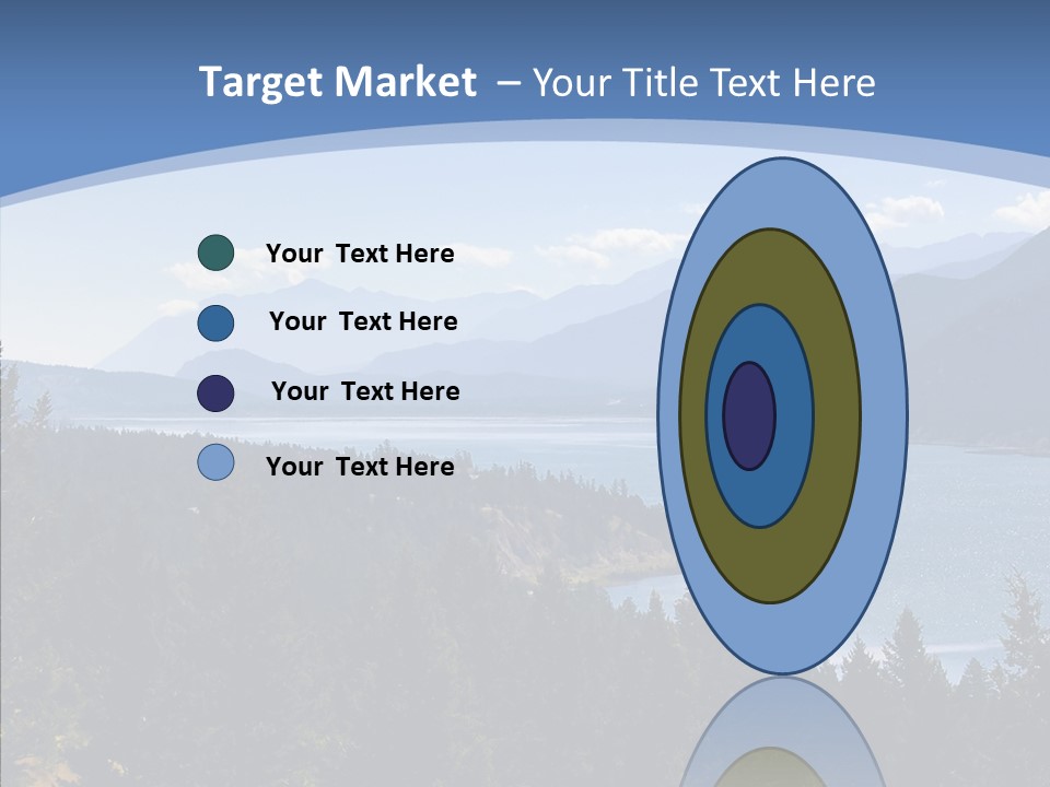 Mountain National Glacier PowerPoint Template