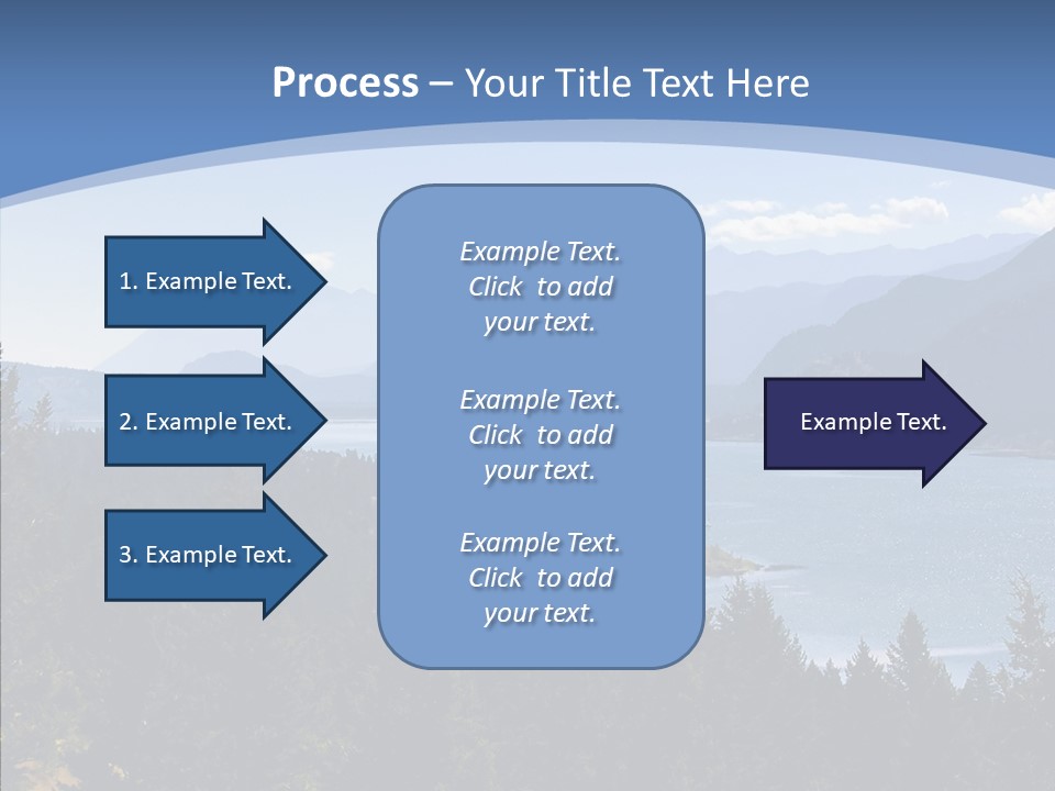 Mountain National Glacier PowerPoint Template