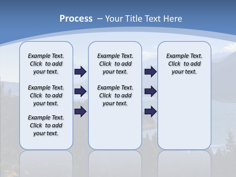 Mountain National Glacier PowerPoint Template
