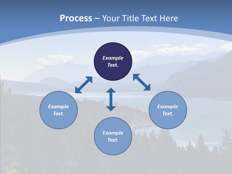 Mountain National Glacier PowerPoint Template