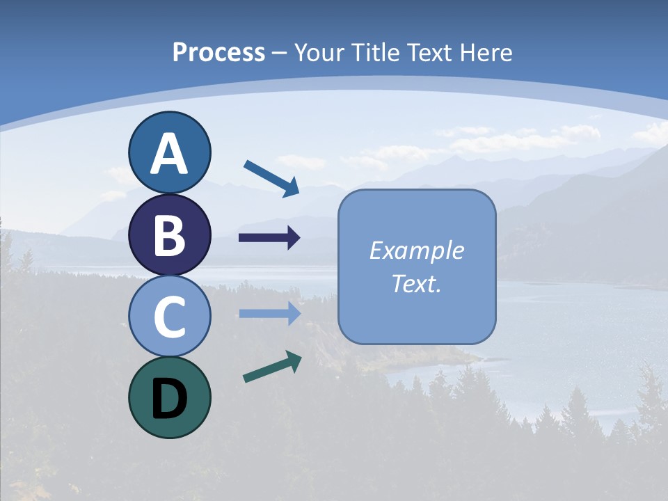 Mountain National Glacier PowerPoint Template