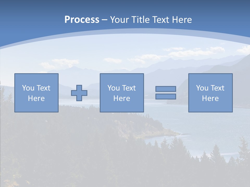 Mountain National Glacier PowerPoint Template