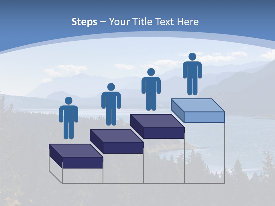 Mountain National Glacier PowerPoint Template