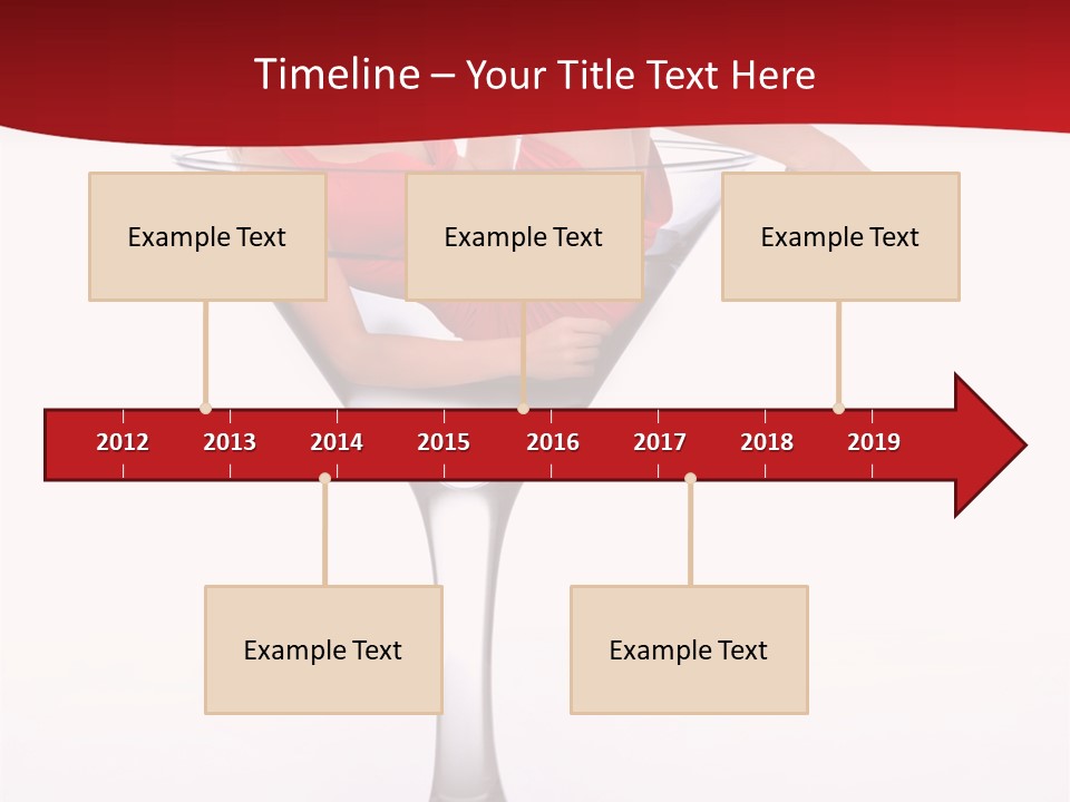 Girl Woman Liquid PowerPoint Template