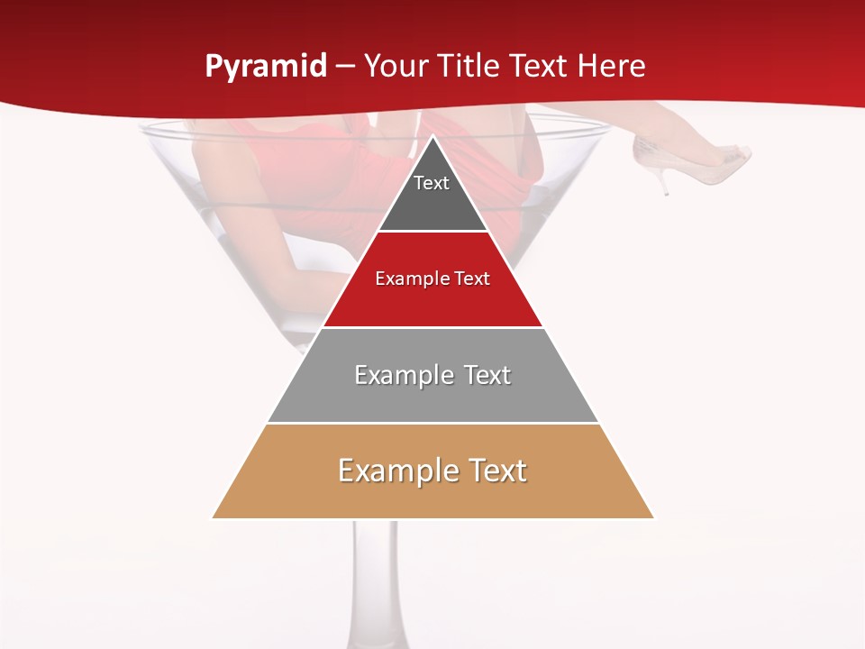 Girl Woman Liquid PowerPoint Template