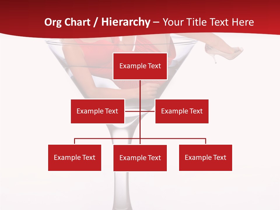 Girl Woman Liquid PowerPoint Template