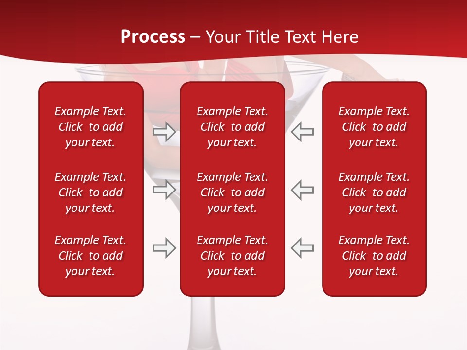 Girl Woman Liquid PowerPoint Template