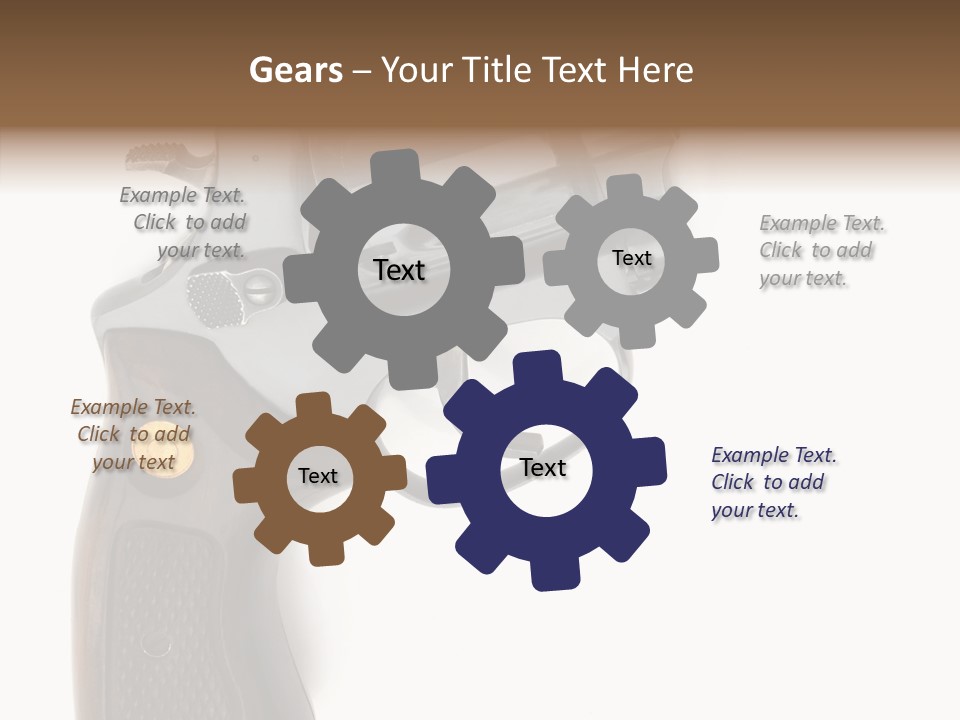 Hand Machine Stainless PowerPoint Template