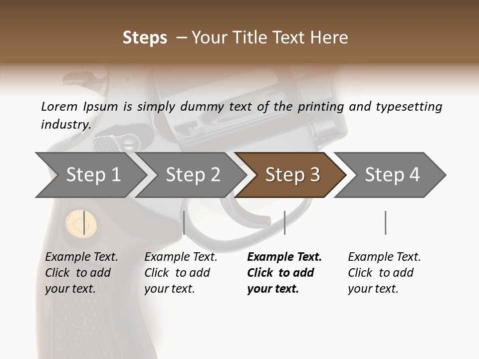 Hand Machine Stainless PowerPoint Template
