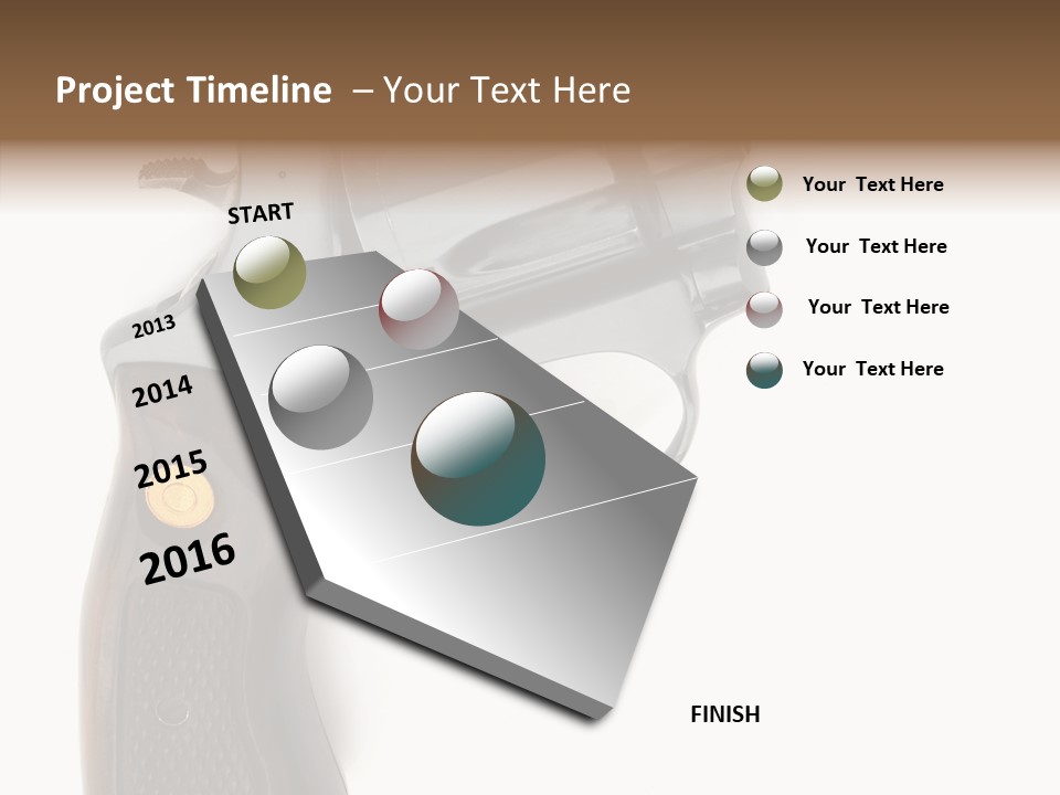 Hand Machine Stainless PowerPoint Template