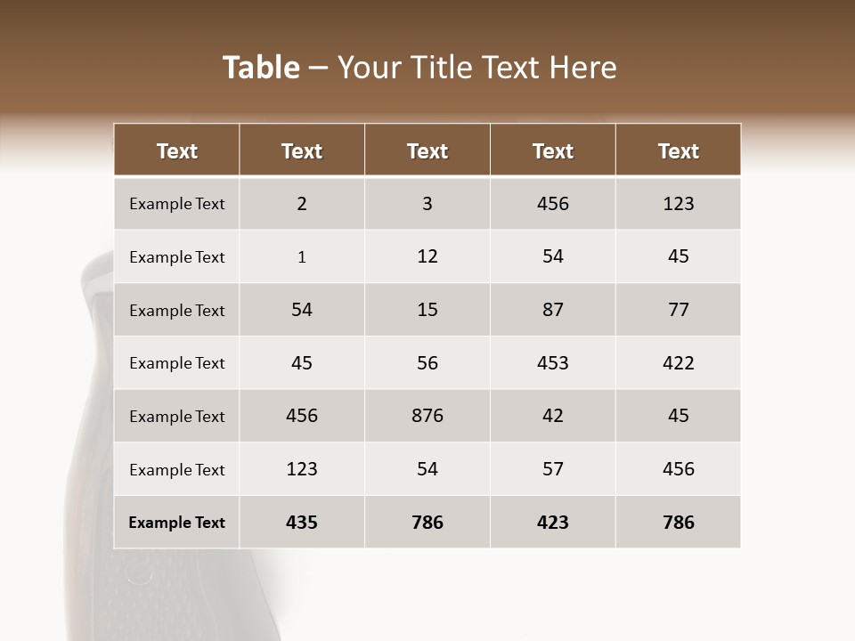 Hand Machine Stainless PowerPoint Template