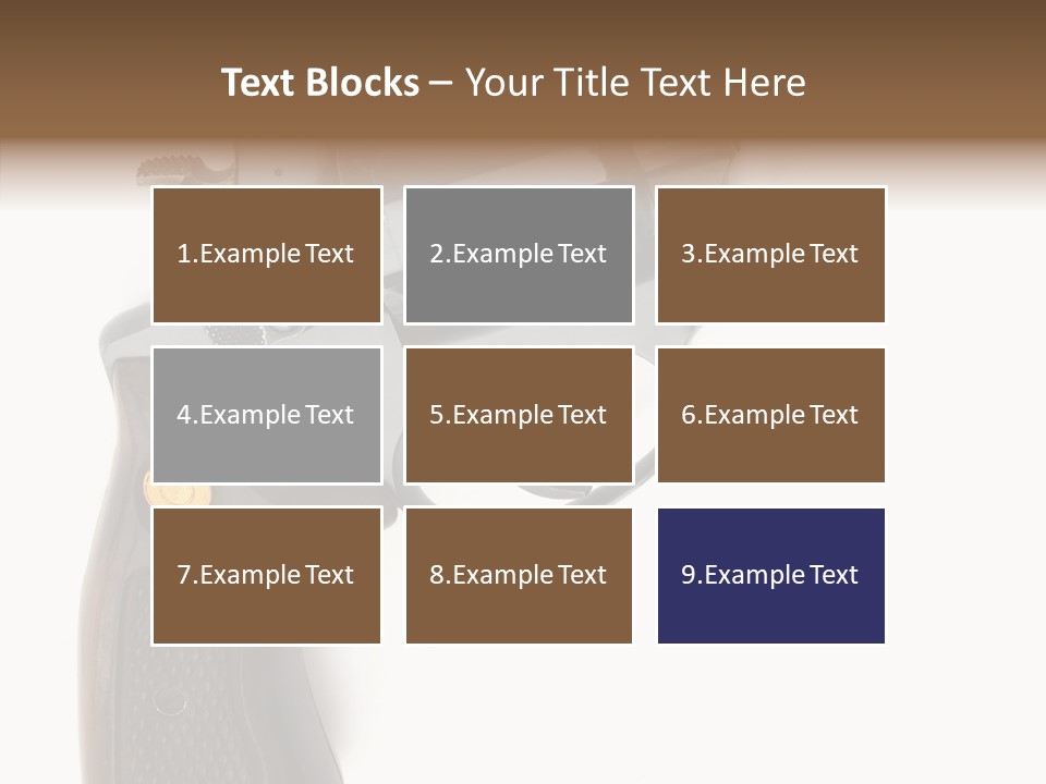 Hand Machine Stainless PowerPoint Template
