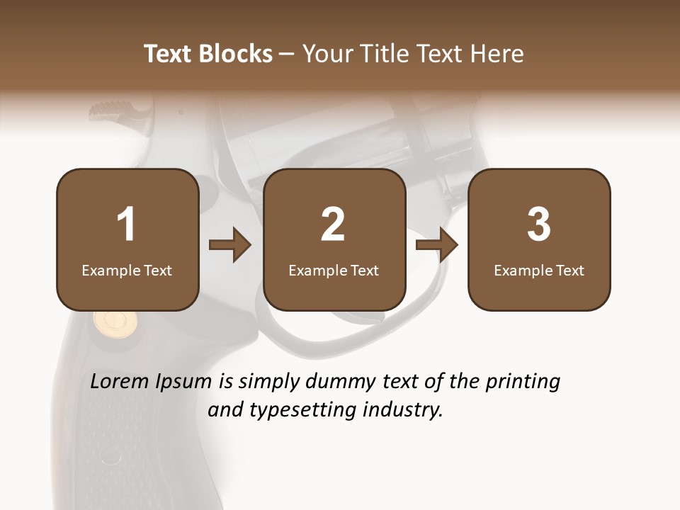 Hand Machine Stainless PowerPoint Template