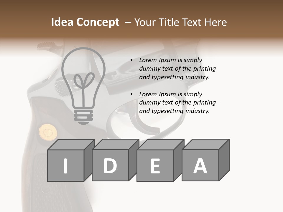 Hand Machine Stainless PowerPoint Template
