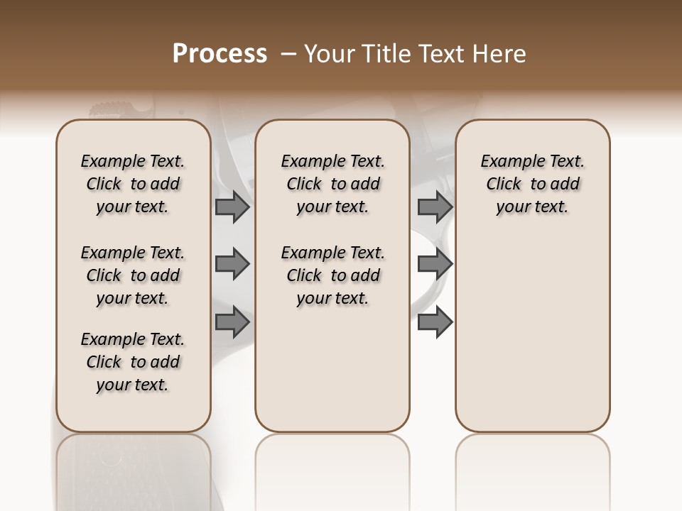 Hand Machine Stainless PowerPoint Template