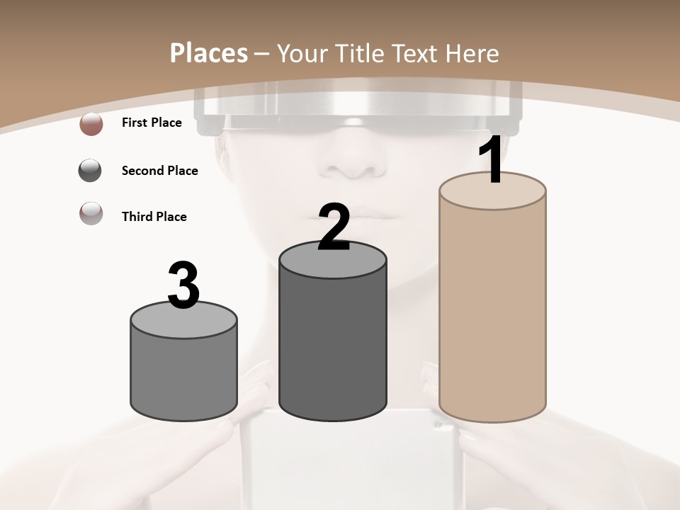 Young Isolated Web PowerPoint Template