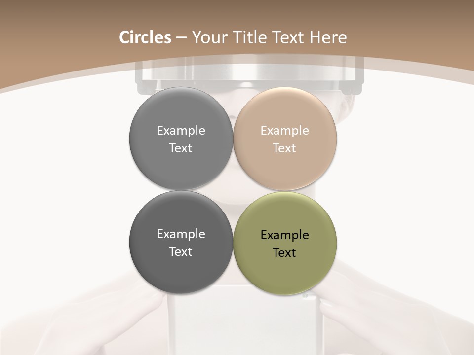 Young Isolated Web PowerPoint Template