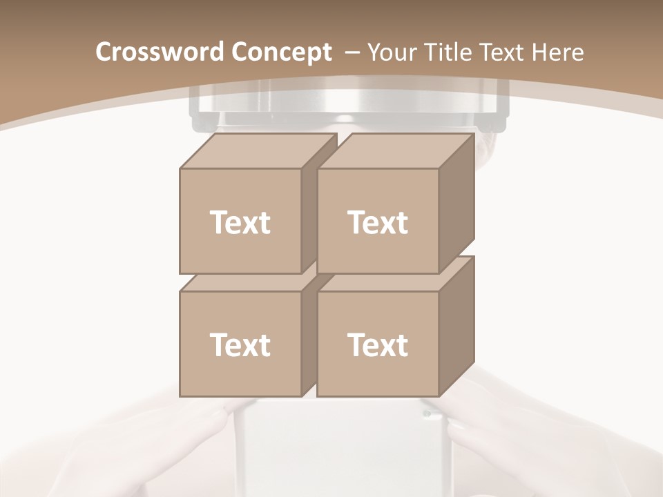 Young Isolated Web PowerPoint Template