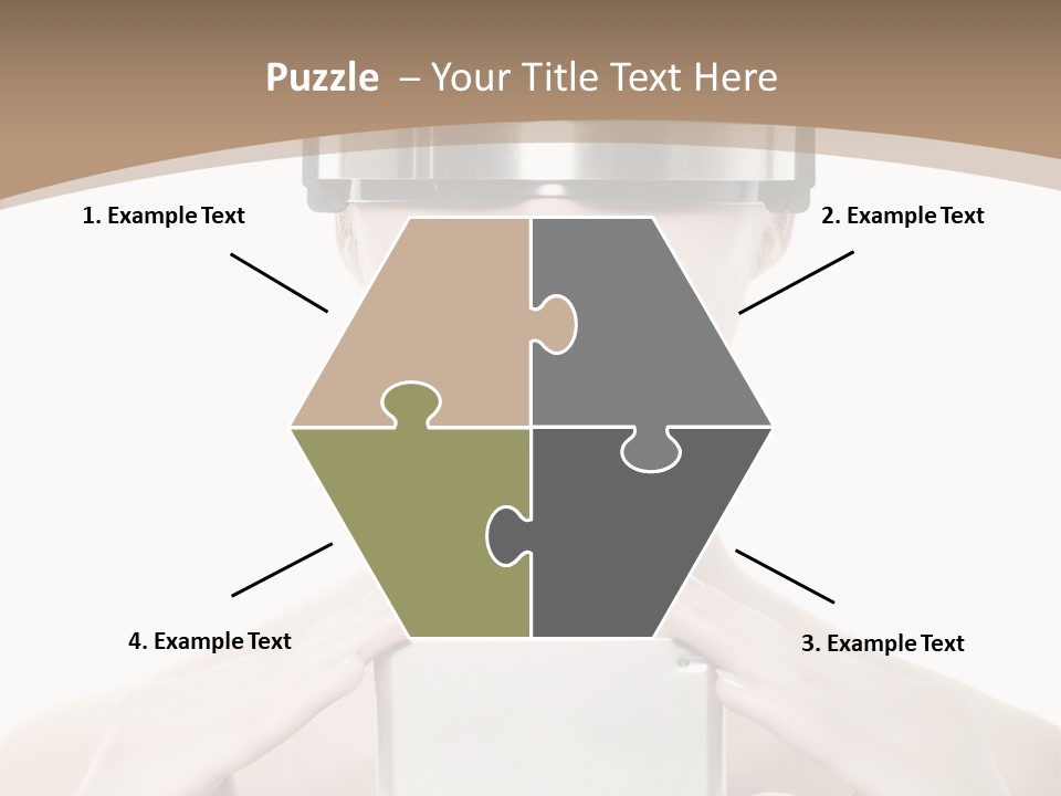 Young Isolated Web PowerPoint Template