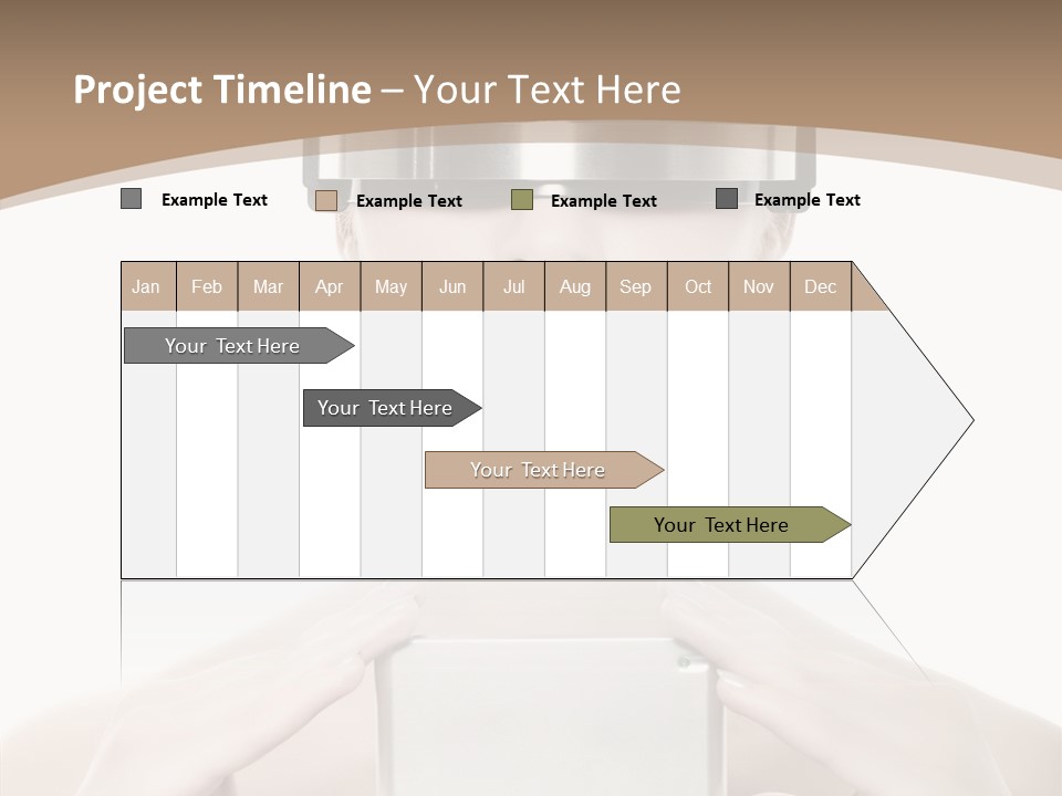 Young Isolated Web PowerPoint Template