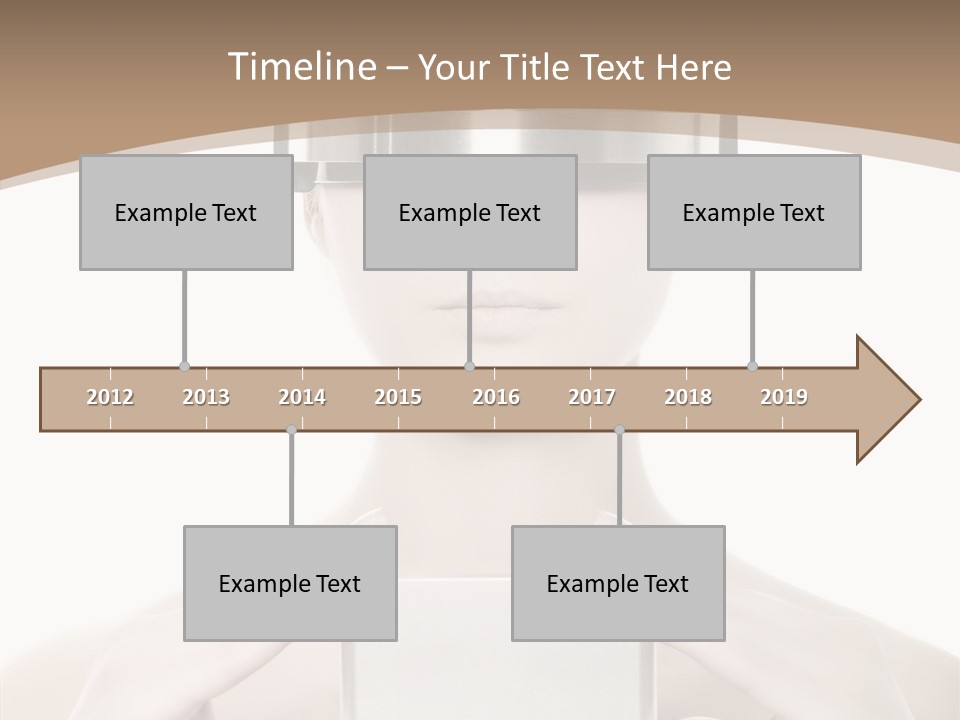 Young Isolated Web PowerPoint Template