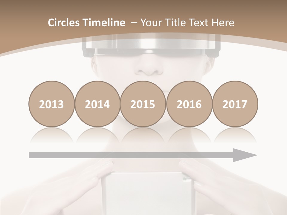 Young Isolated Web PowerPoint Template