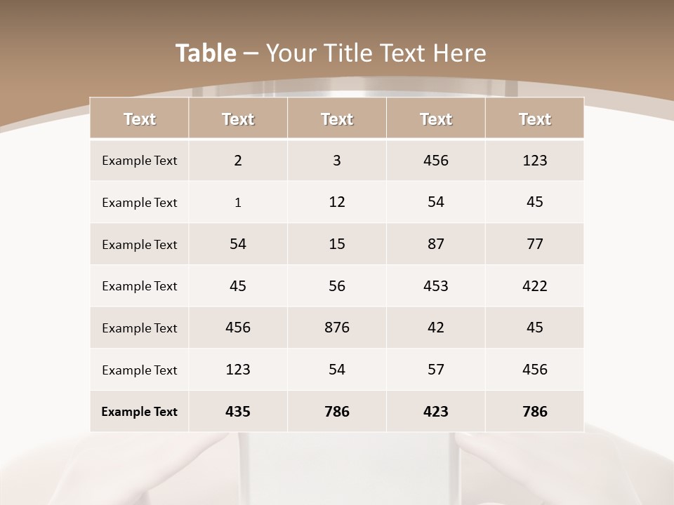 Young Isolated Web PowerPoint Template