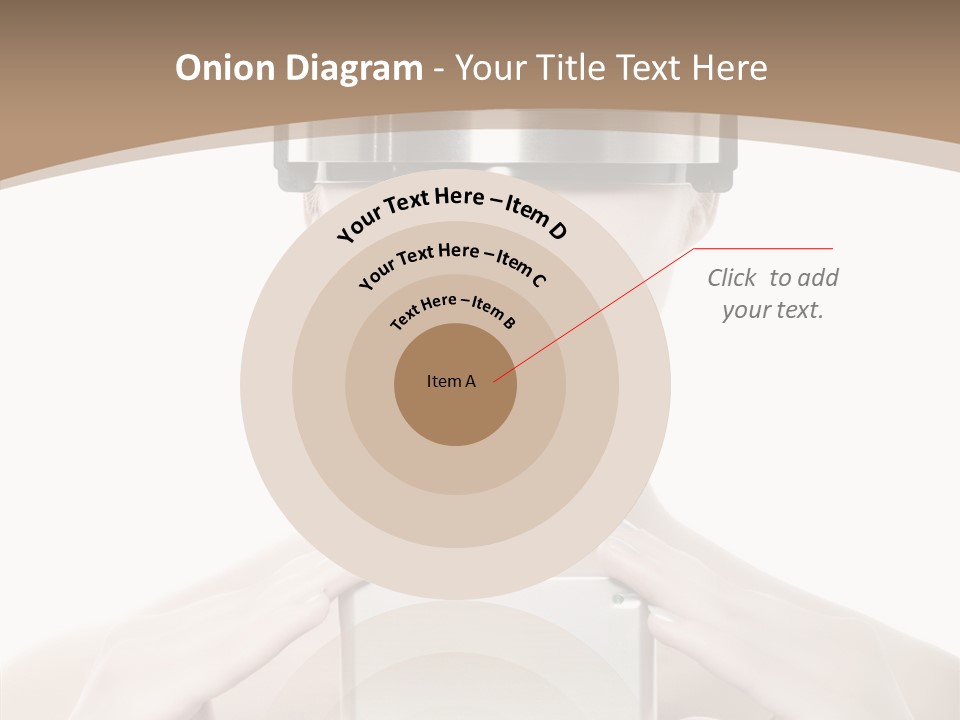 Young Isolated Web PowerPoint Template