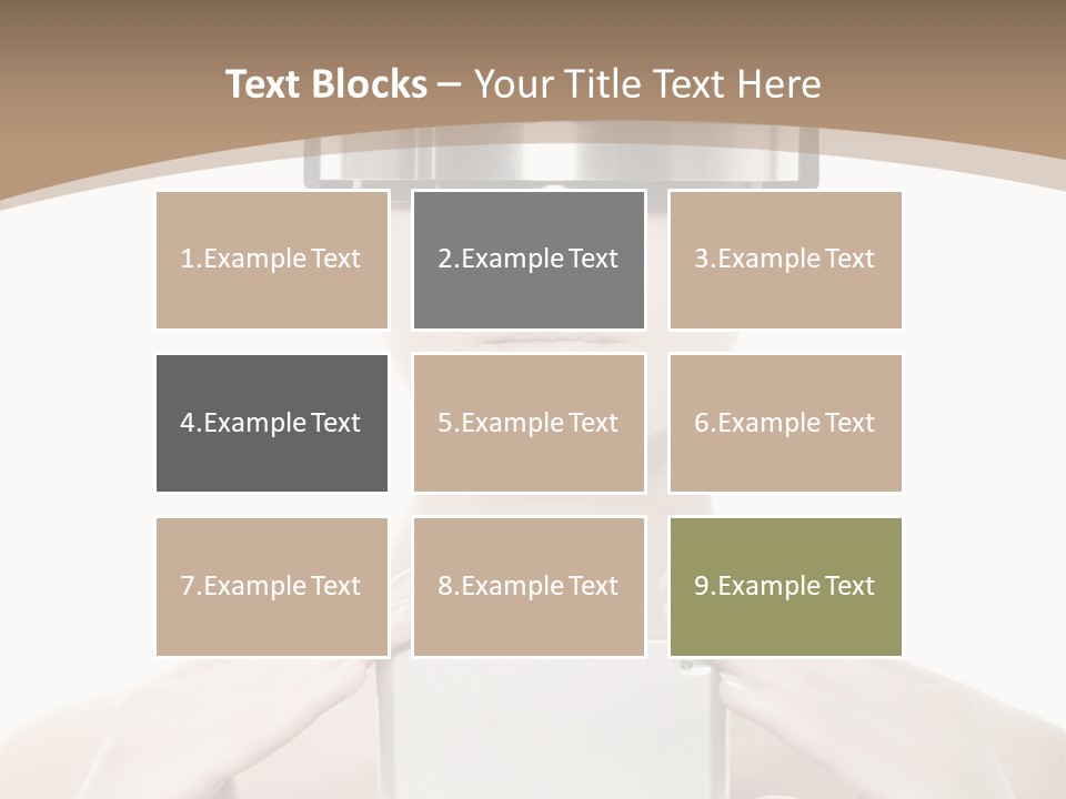 Young Isolated Web PowerPoint Template