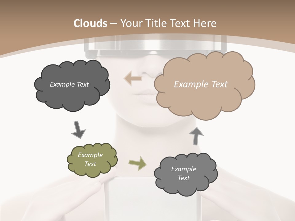 Young Isolated Web PowerPoint Template