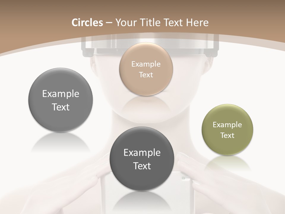 Young Isolated Web PowerPoint Template
