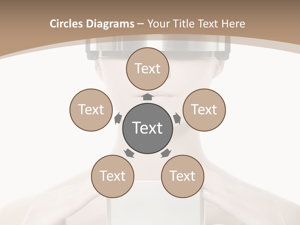Young Isolated Web PowerPoint Template