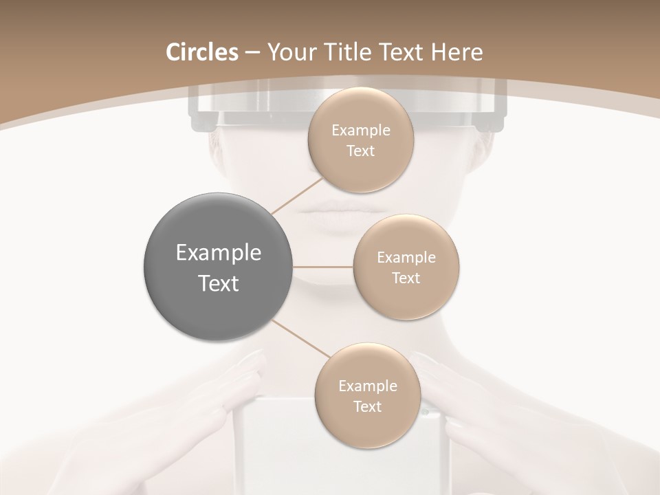 Young Isolated Web PowerPoint Template